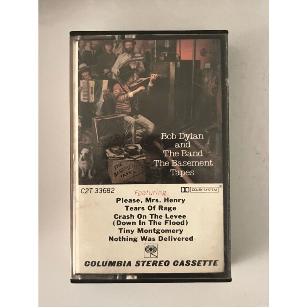 Bob Dylan and The Band- The Basement Tapes 1975 Cassette Tape